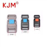 Hebilla de liberación lateral con bloqueo para cuello