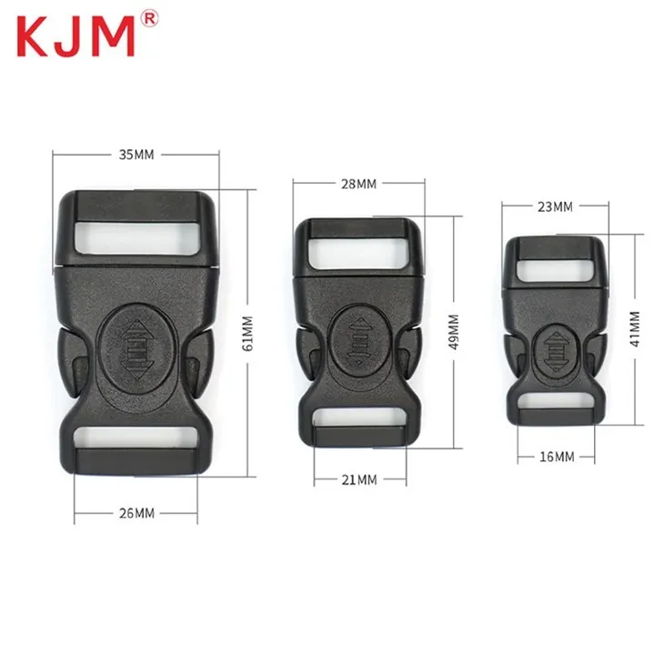 Release Buckle With Center Lock