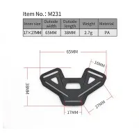 Hebilla de correa para casco de bicicleta
