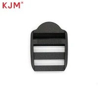 Hebillas de bloqueo de escalera de plástico Hebilla deslizante de escalera para correa de mochila Reemplazo de clip de correas de nailon, equipo para acampar al aire libre Saco de dormir Tienda de campaña Correa de amarre Accesorios